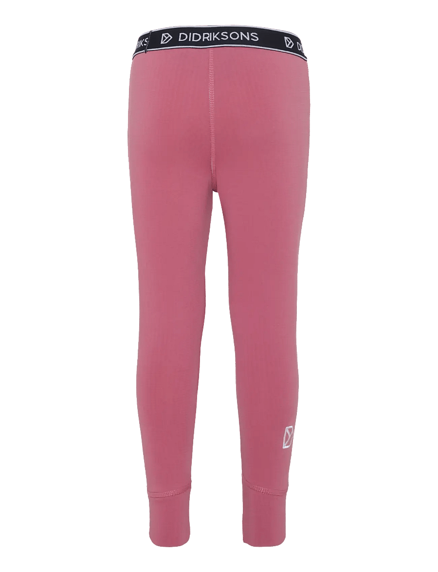 Didriksons - Jadis Kids' Set - aluskihina kantavad rõivakomplektid - heather pink - 4
