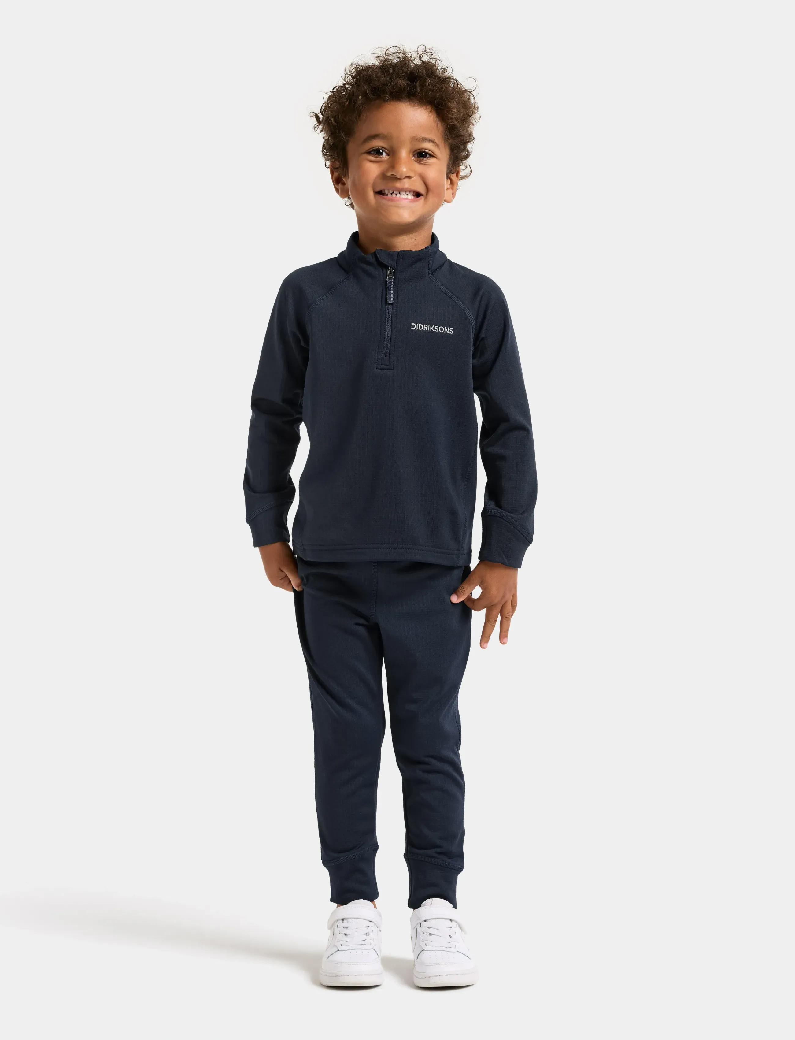 Didriksons Jadis Kids' Set, 80, Navy, Basislag > Baselayer-Sæt, Børn