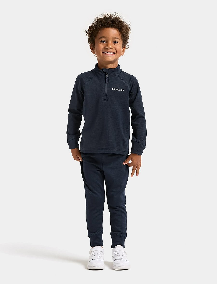 Didriksons - Jadis Kids' Set - underställsset - navy - 0