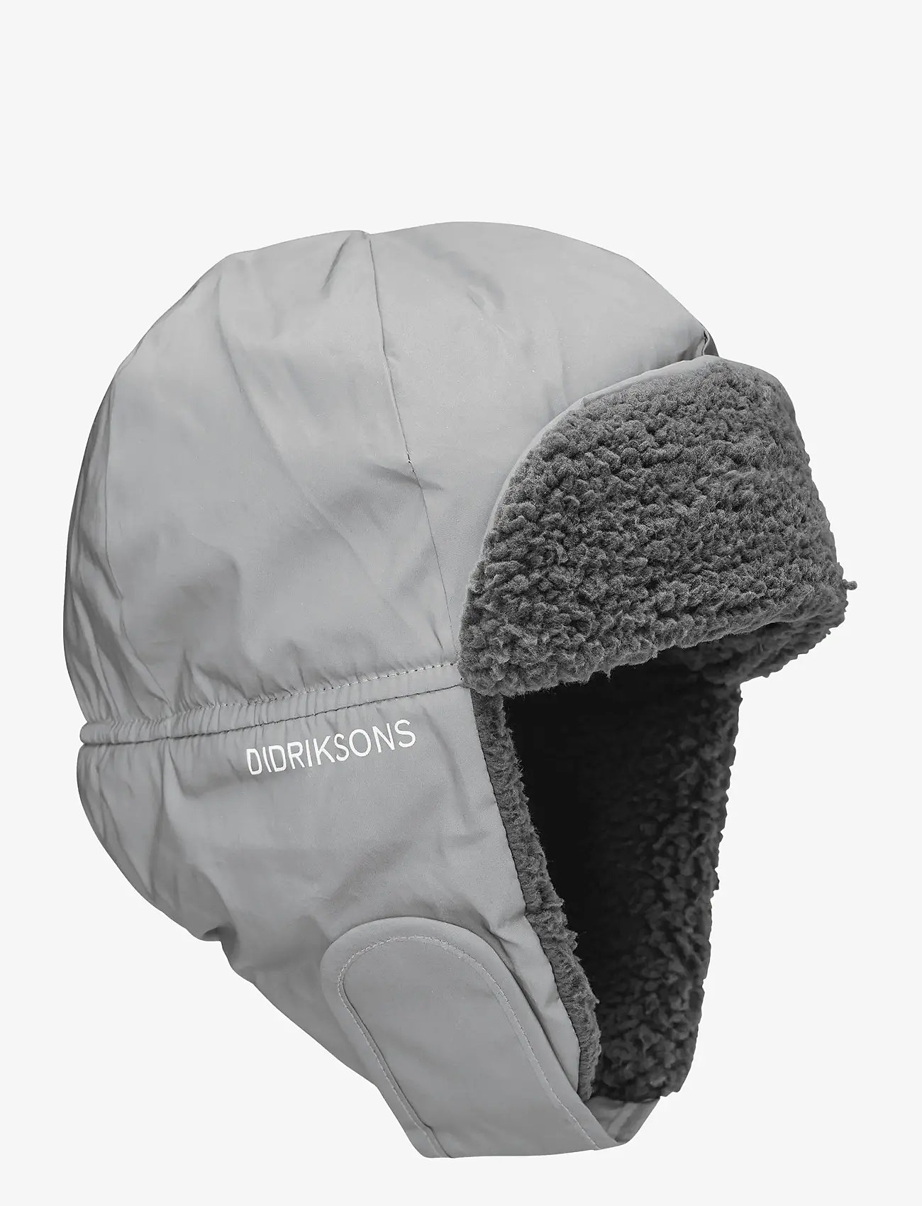 Didriksons - Biggles Reflective Kids' Cap - talvemütsid - silver - 1