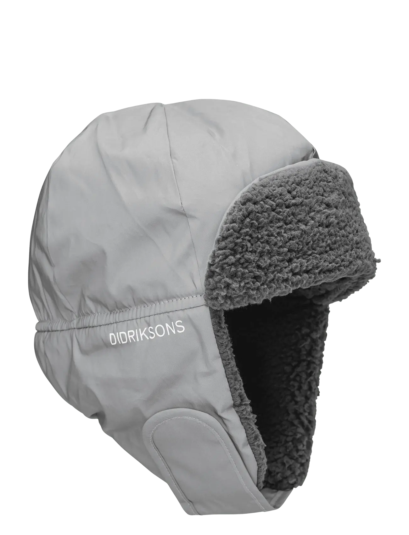 Didriksons Biggles Reflective Kids' Cap - Tagasi kooli - SILVER / silver