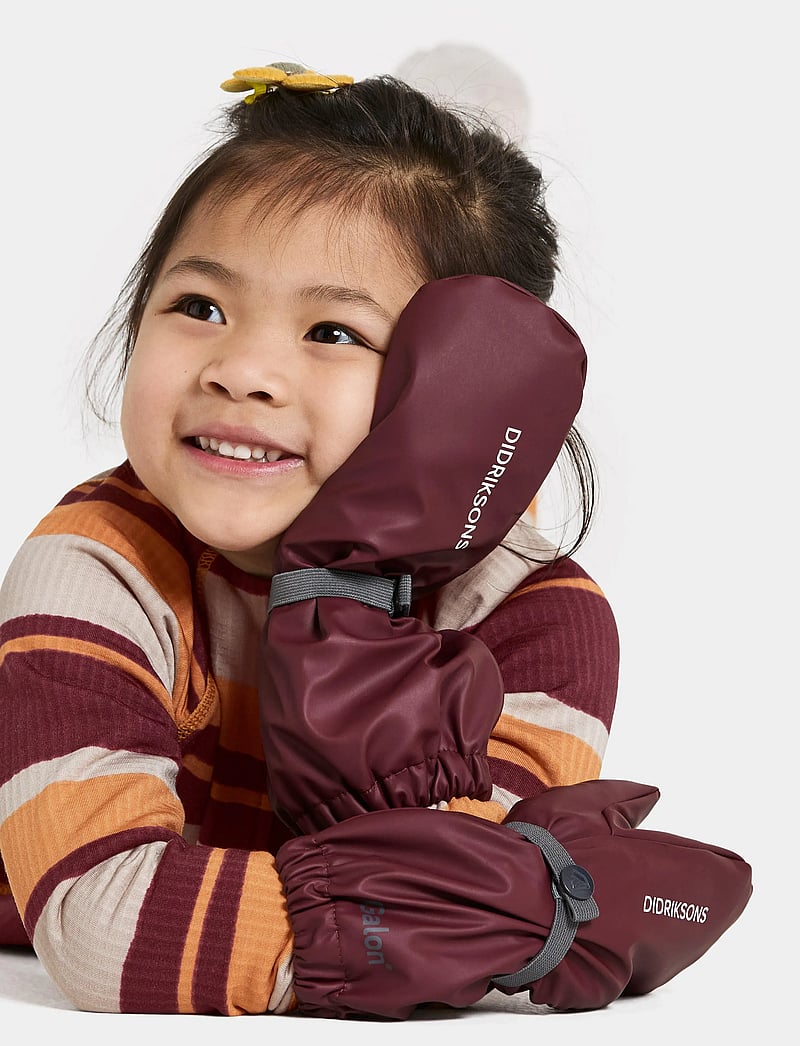 Didriksons - PILEGLOVE 8 - regnhandsker - anemon red - 0