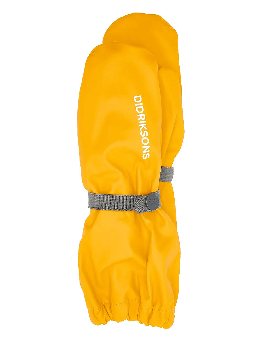 Didriksons - PILEGLOVE 8 - regnhandsker - oat yellow - 1