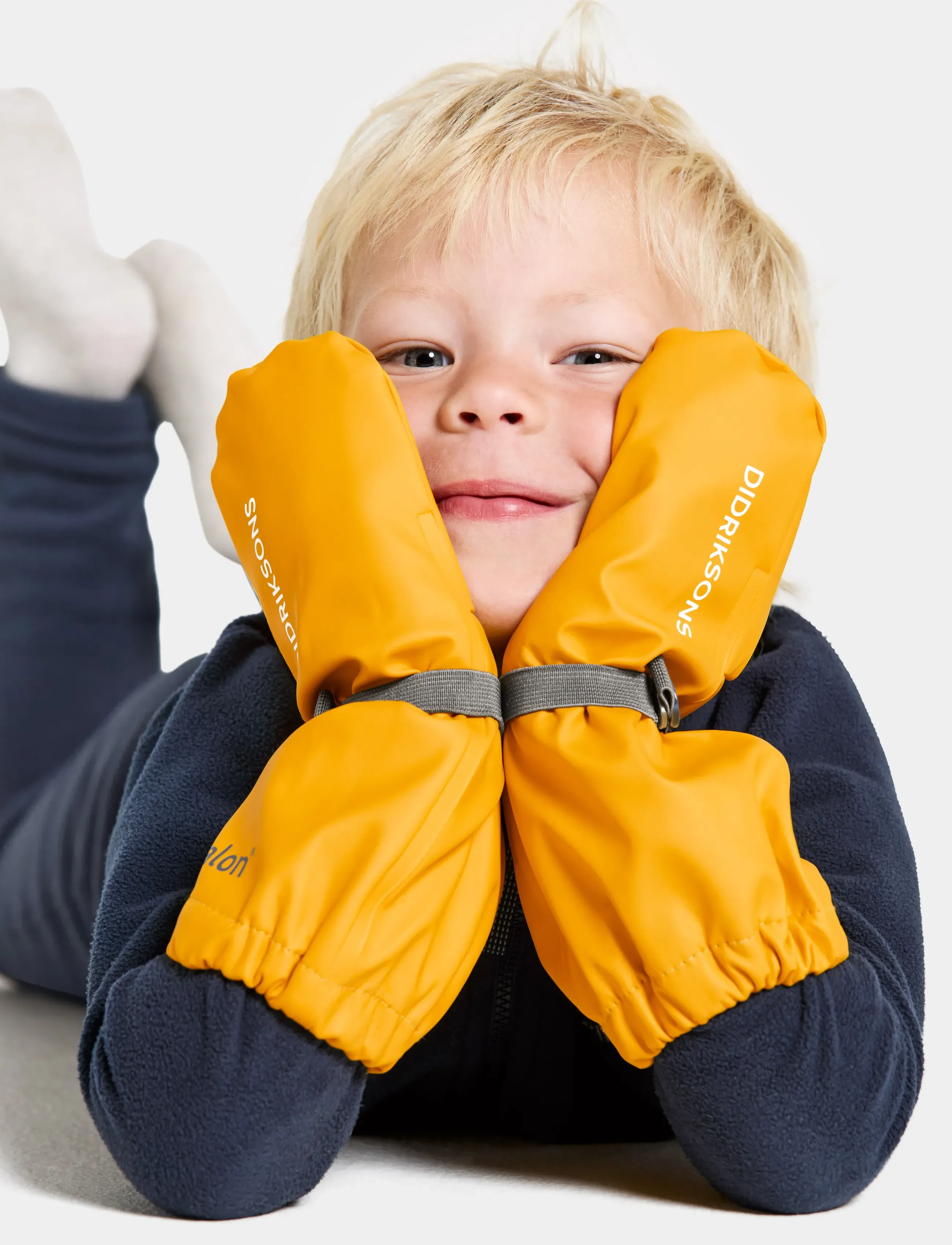 Didriksons PILEGLOVE 8 - Didriksons - OAT YELLOW / yellow