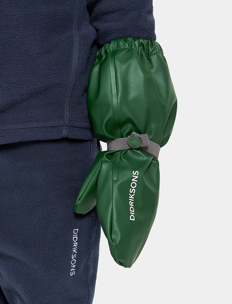 Didriksons - PILEGLOVE 8 - regnhandsker - pine green - 3