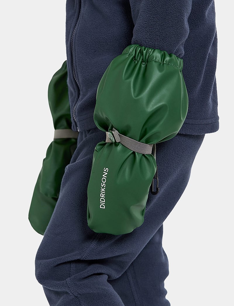 Didriksons - PILEGLOVE 8 - regnhandsker - pine green - 4