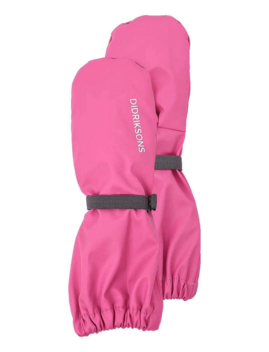 Didriksons - PILEGLOVE 8 - regnhanskar - sweet pink - 1