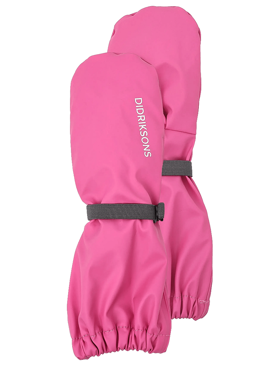 Didriksons - PILEGLOVE 8 - regnhanskar - sweet pink - 4