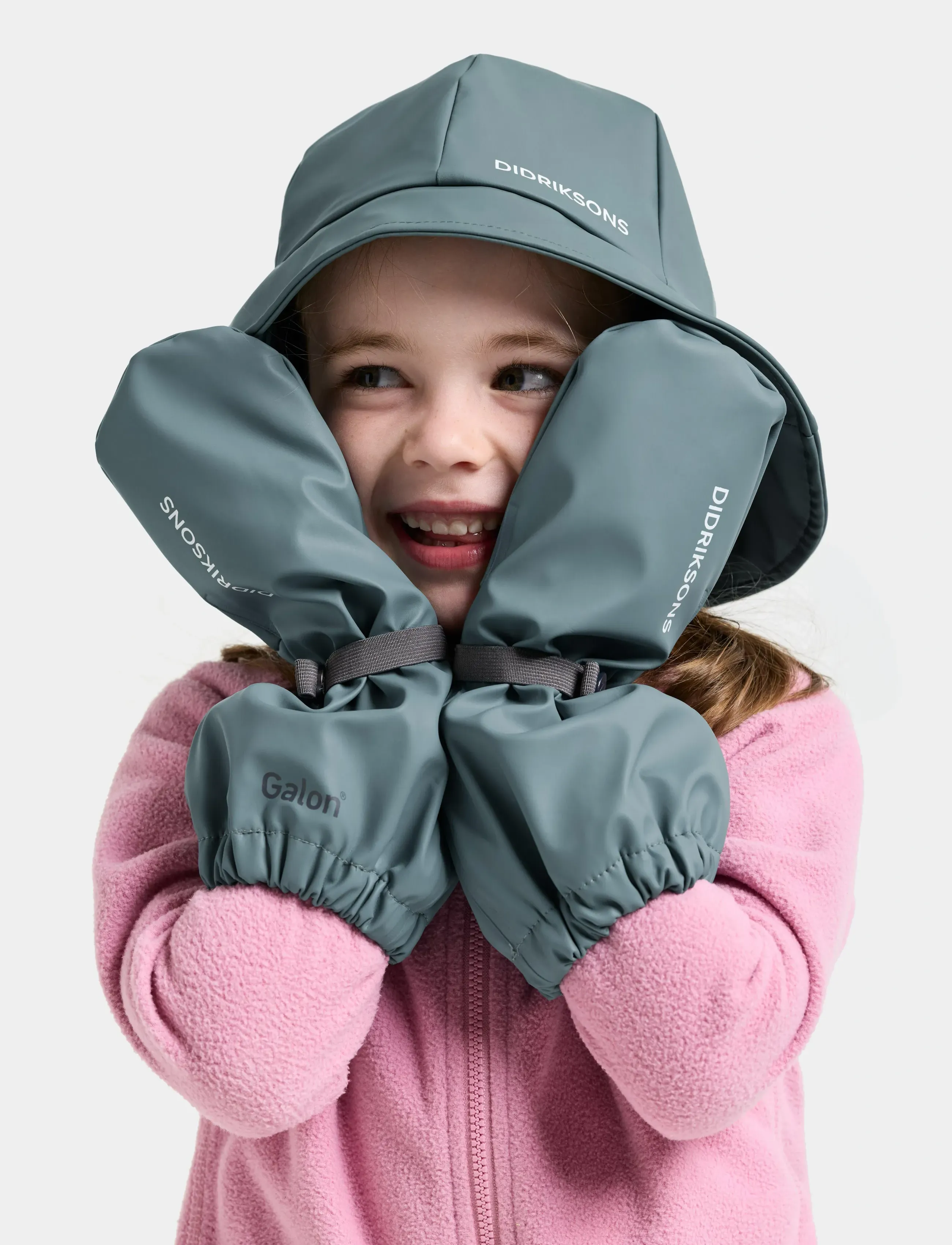 Didriksons Glove Kids 5, 6, Gloves & Mittens, Blau - Gloves, Kinder