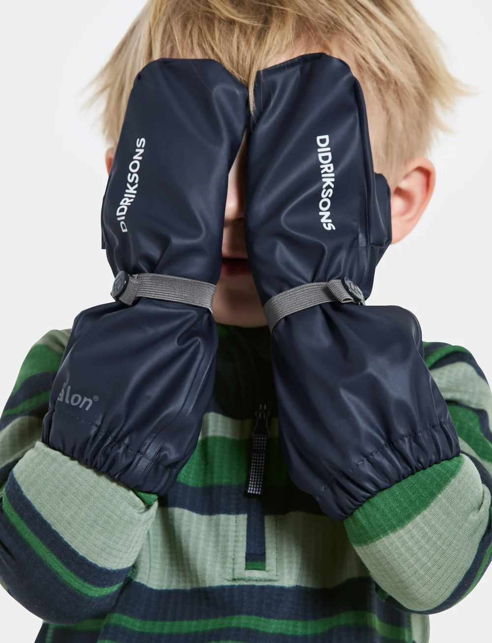 Didriksons - GLOVE KIDS 5 - regnvantar - navy - 4