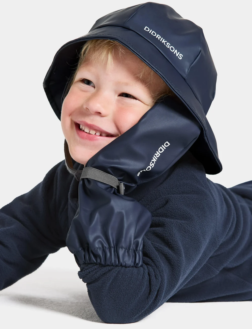 Didriksons - GLOVE KIDS 5 - regnvantar - navy - 5