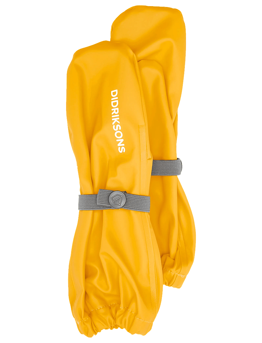 Didriksons - GLOVE KIDS 5 - vihmakindad - oat yellow - 1