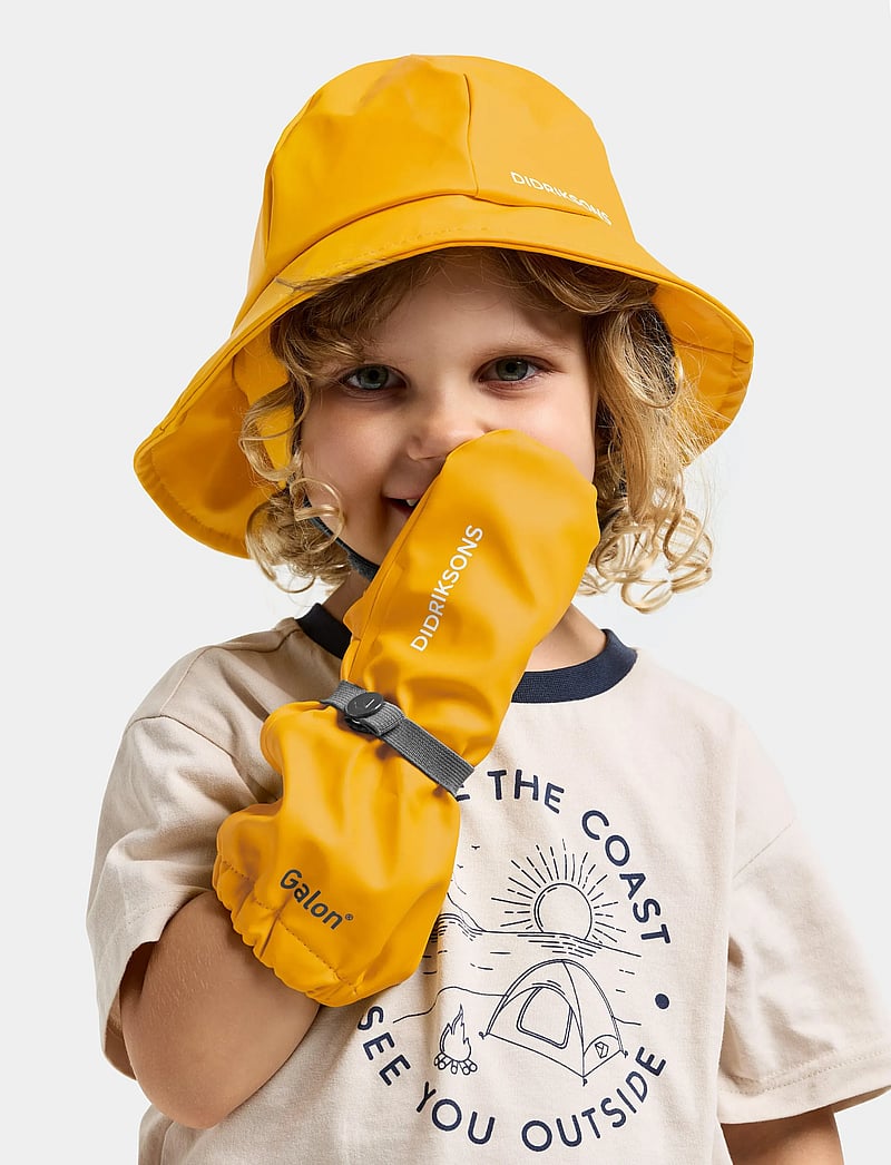 Didriksons - SOUTHWEST KIDS - rain hats - oat yellow - 0