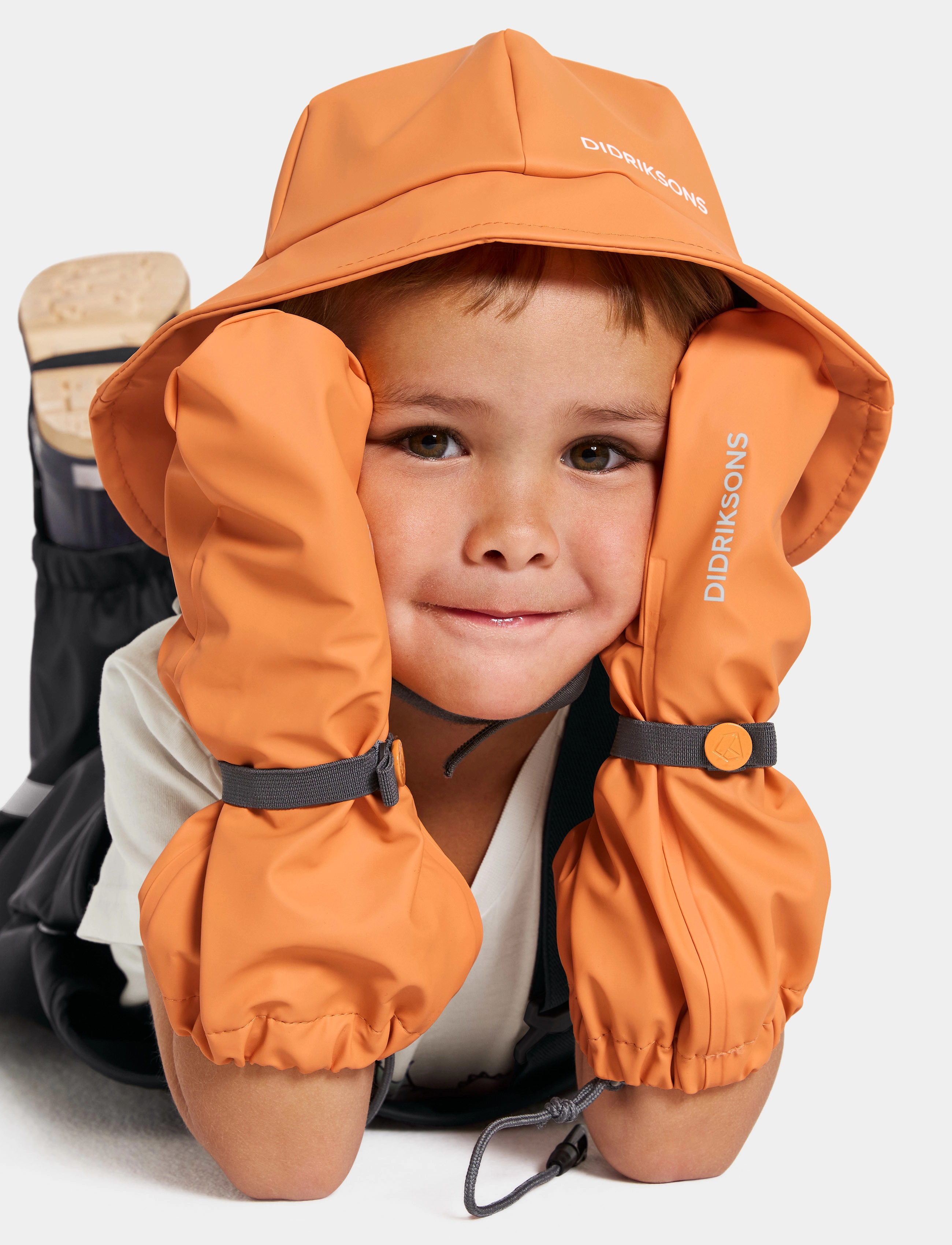 Didriksons - SOUTHWEST KIDS - beanies - papaya orange - 4