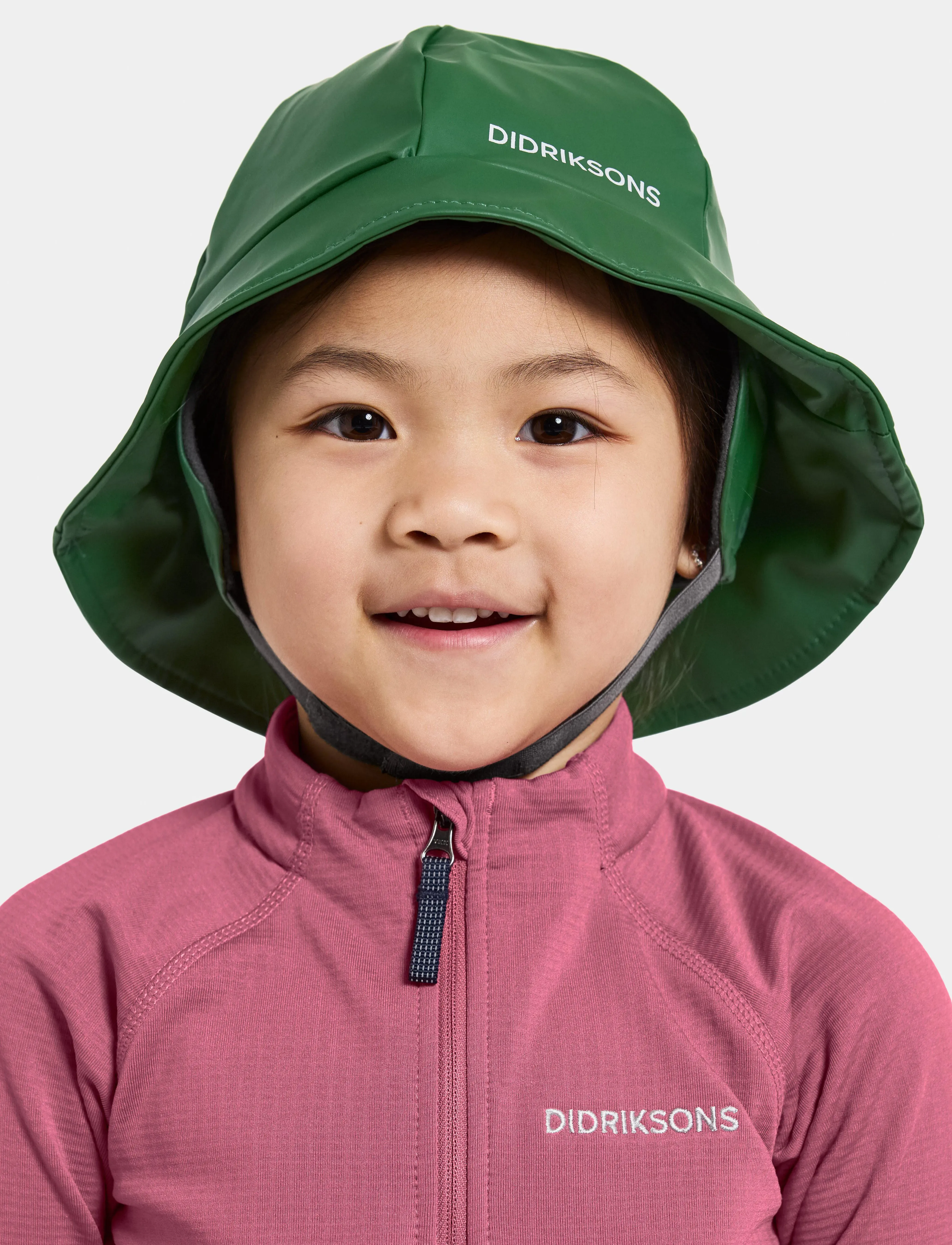 Didriksons Southwest Kids, 56, Green, Hatte > Regnhatte, Børn