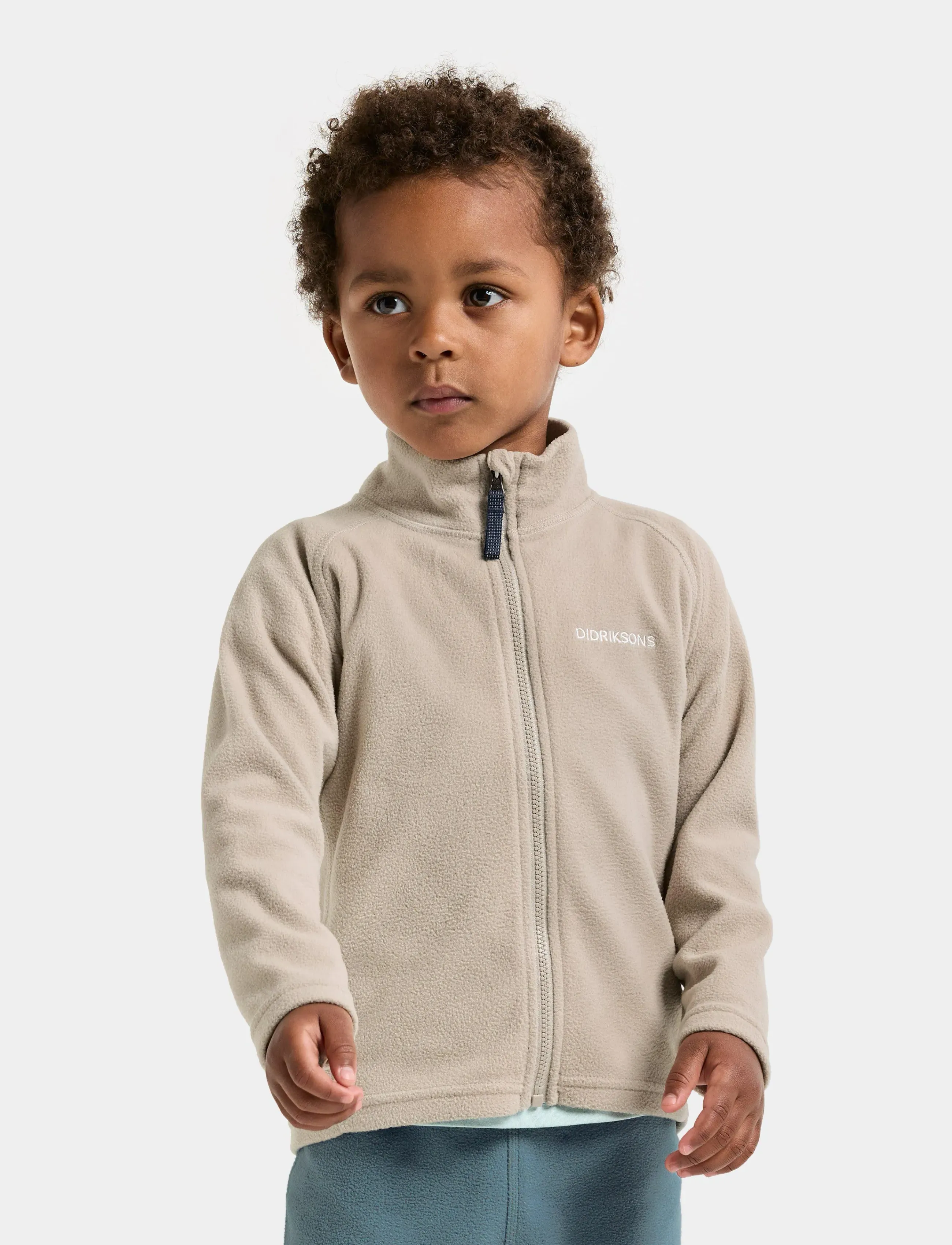 Didriksons MONTE KIDS FZ 10 - Fleece - BEACH BEIGE / beige