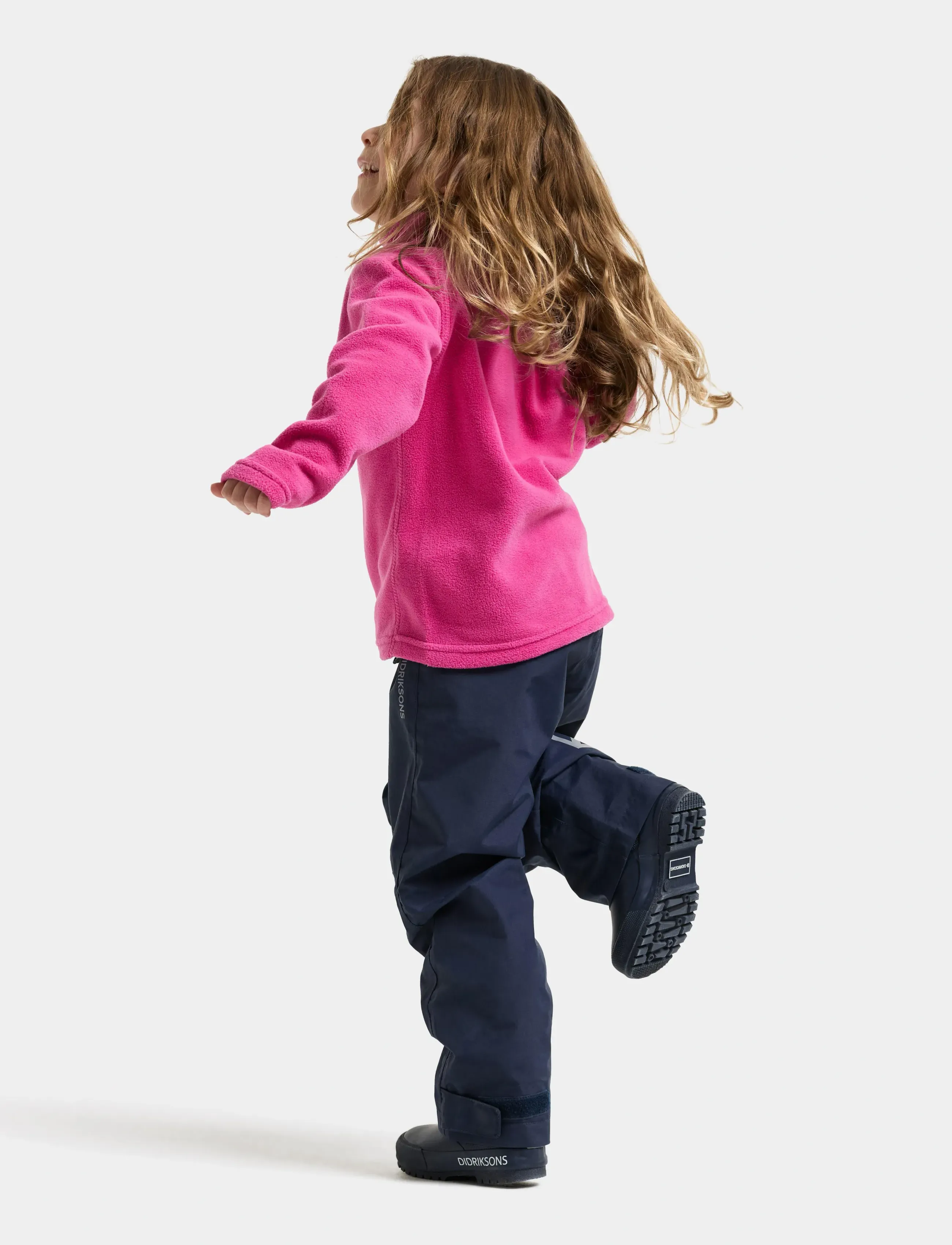 Didriksons - Monte Kids' Full-Zip - isolerede jakker - cactus pink - 4