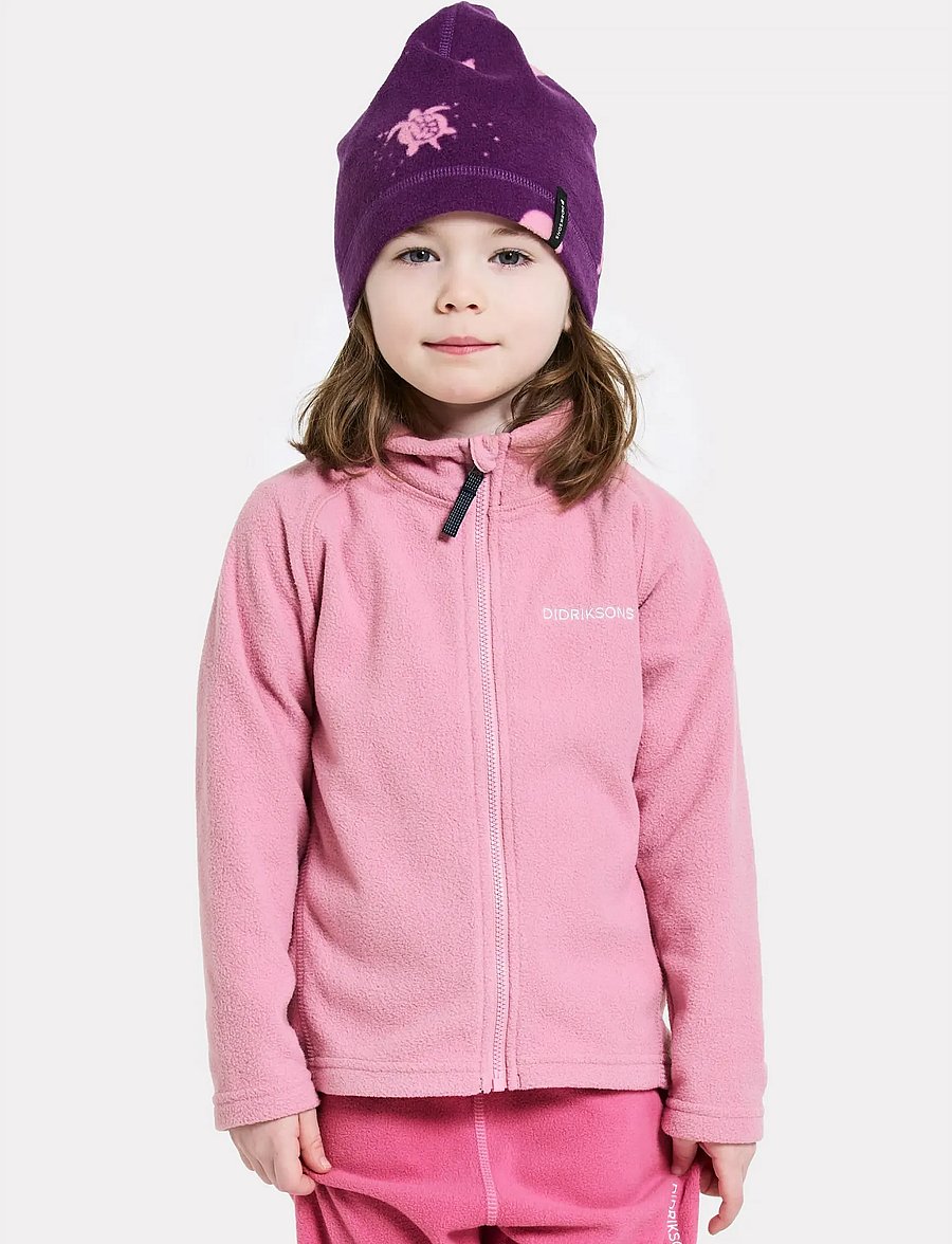 Didriksons - MONTE KIDS FZ 10 - isolerade jackor - light heather pink - 0