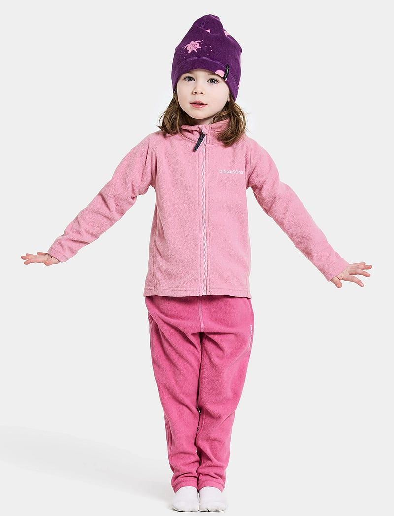 Didriksons - MONTE KIDS FZ 10 - isolerede jakker - light heather pink - 3