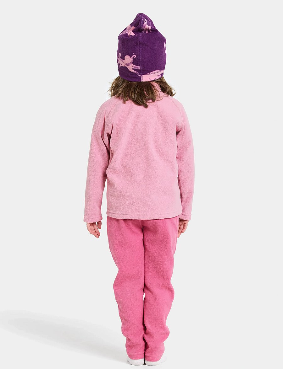 Didriksons - MONTE KIDS FZ 10 - isolerade jackor - light heather pink - 4