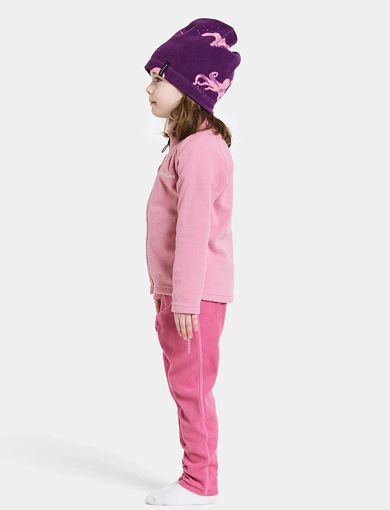 Didriksons - MONTE KIDS FZ 10 - isolerede jakker - light heather pink - 5