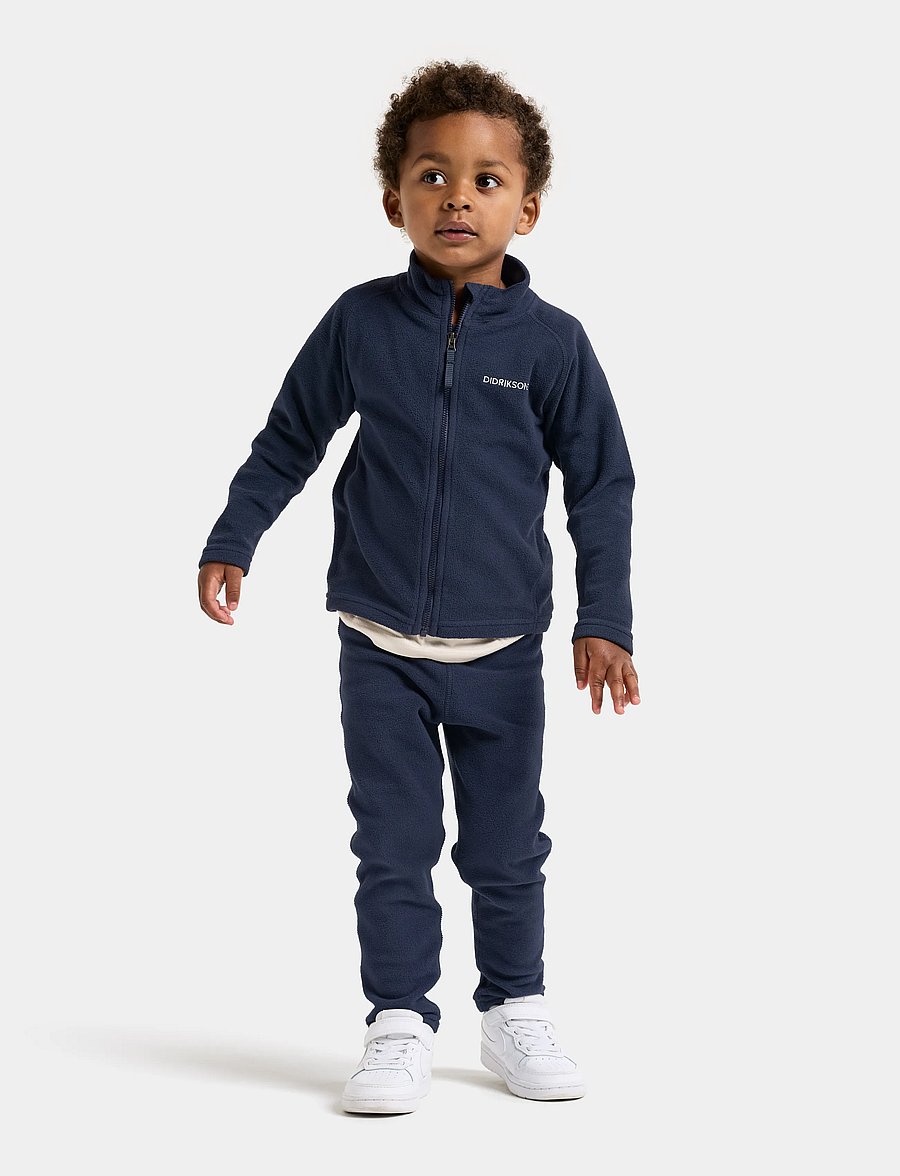 Didriksons - Monte Kids' Full-Zip - isolerede jakker - navy - 0