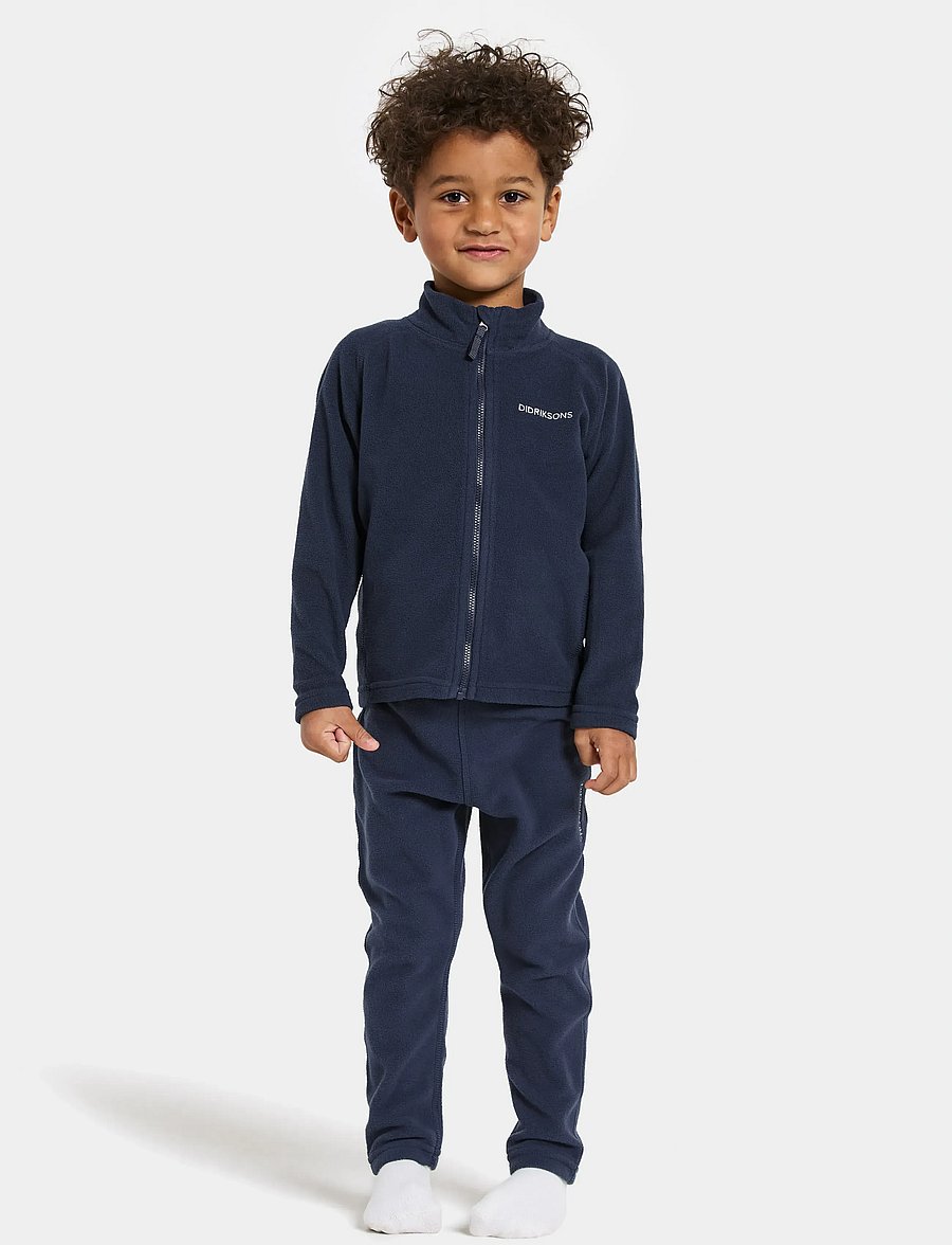 Didriksons - MONTE KIDS FZ 10 - kurtki ocieplane - navy - 4