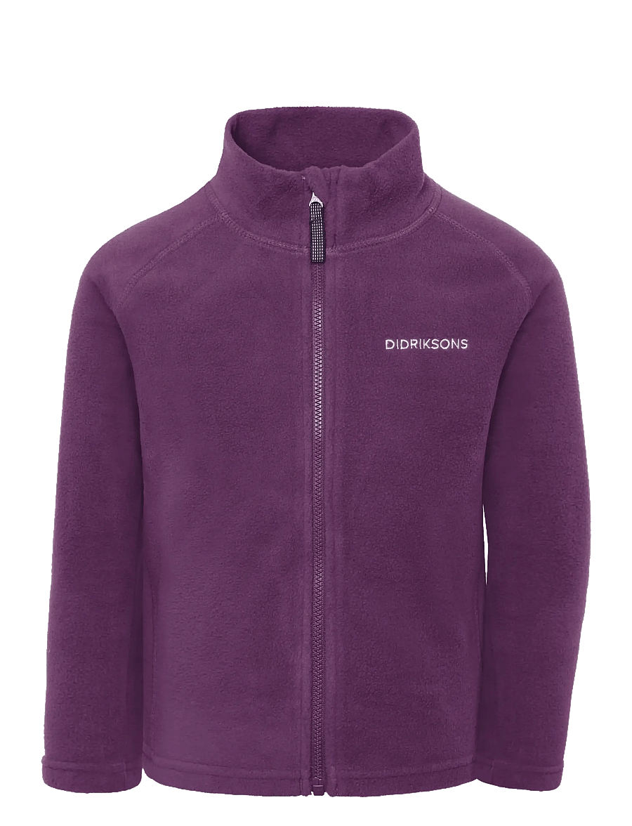 Didriksons - Monte Kids' Full-Zip - isolerede jakker - northen purple - 1
