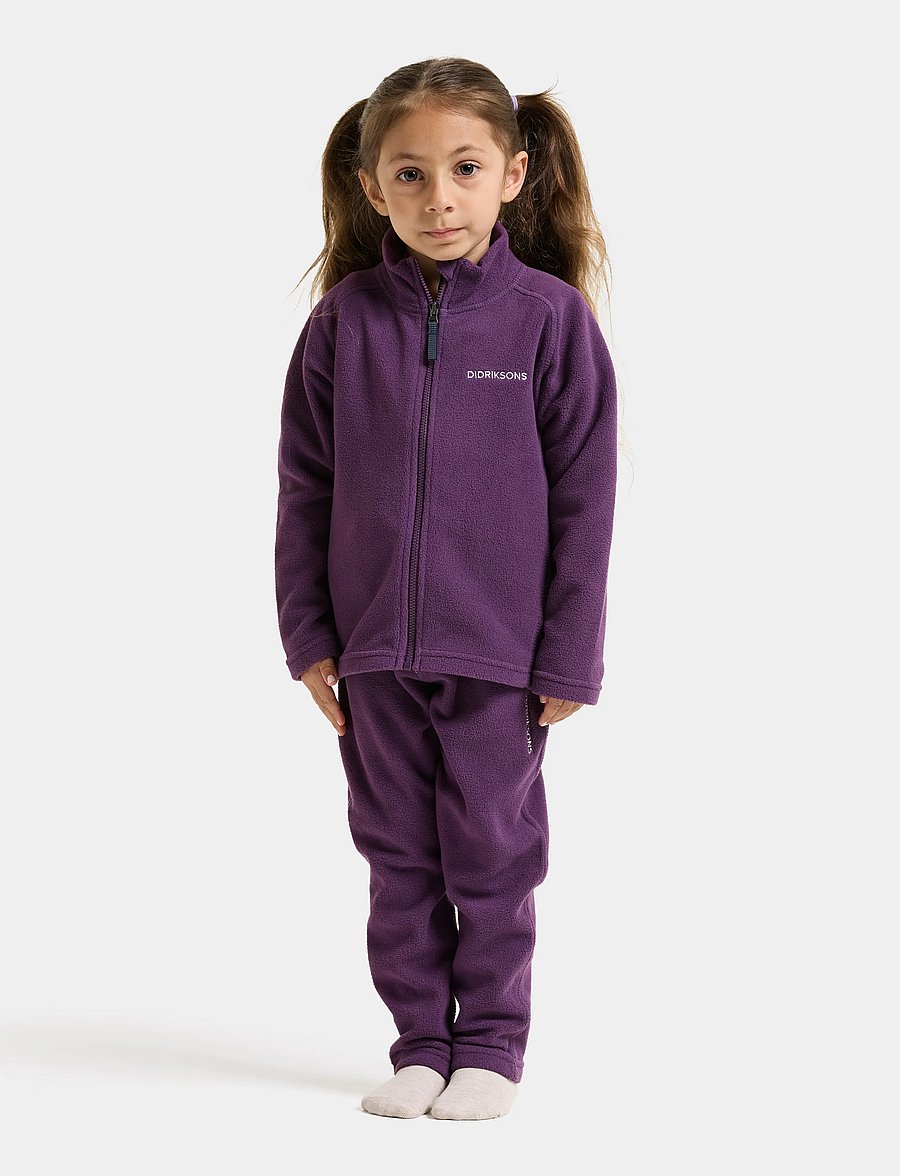 Didriksons - Monte Kids' Full-Zip - isolerede jakker - northen purple - 0