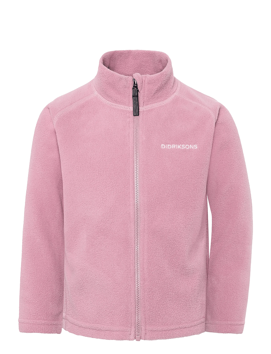 Didriksons - Monte Kids' Full-Zip - isolerade jackor - oyster pink - 1