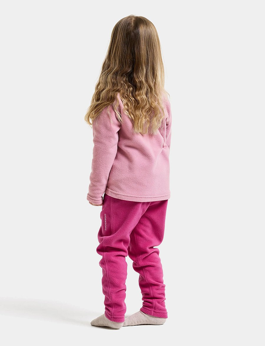 Didriksons - Monte Kids' Full-Zip - isolerade jackor - oyster pink - 4