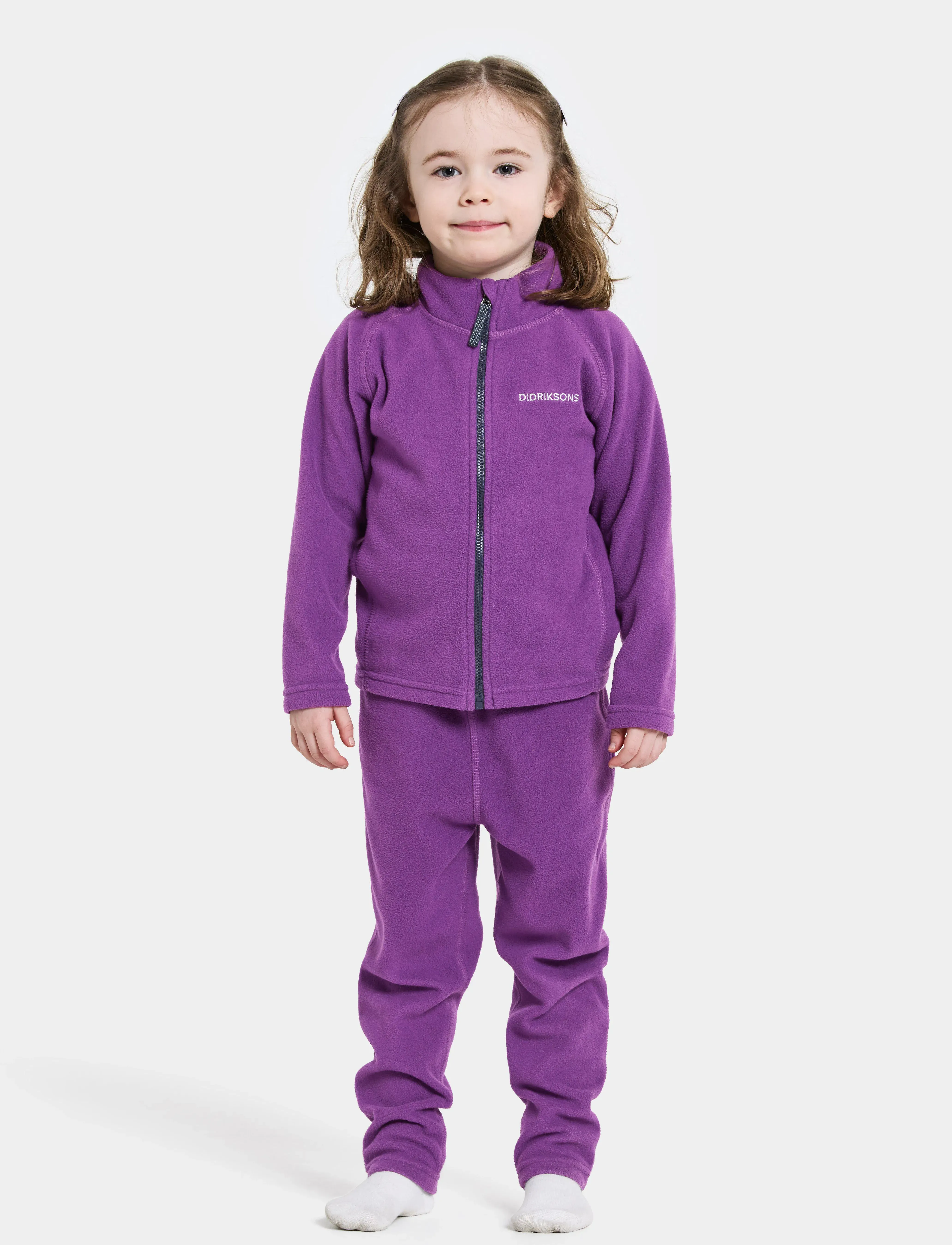 Didriksons - MONTE KIDS FZ 10 - efterårsjakker - royal purple - 4