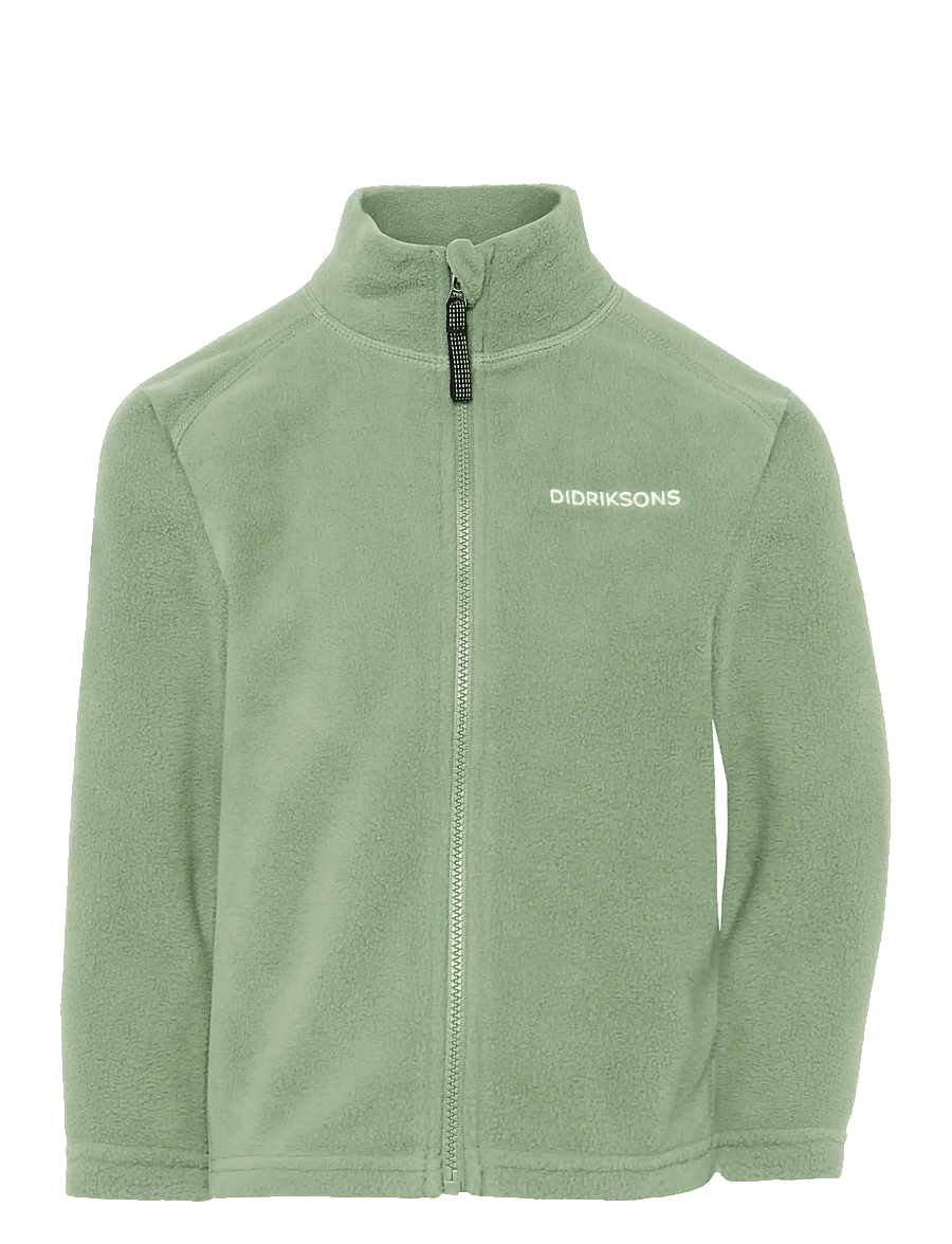 Didriksons - Monte Kids' Full-Zip - isolerade jackor - sage green - 1
