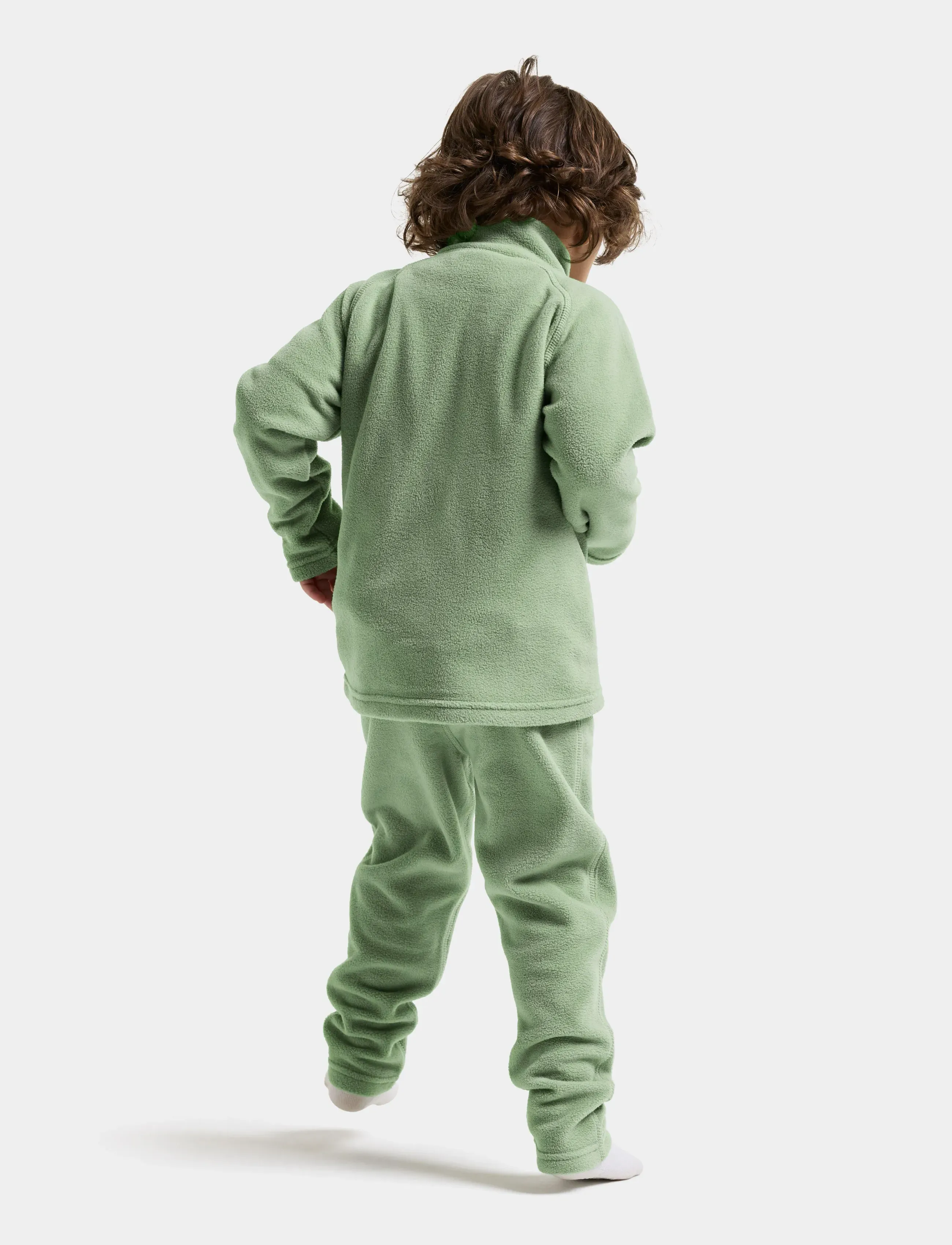 Didriksons - Monte Kids' Full-Zip - isolerade jackor - sage green - 4
