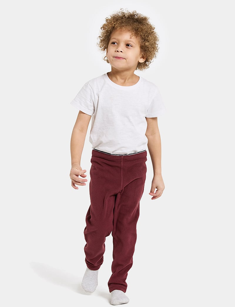 Didriksons - MONTE KIDS PANTS 9 - sweatpants - anemon red - 3