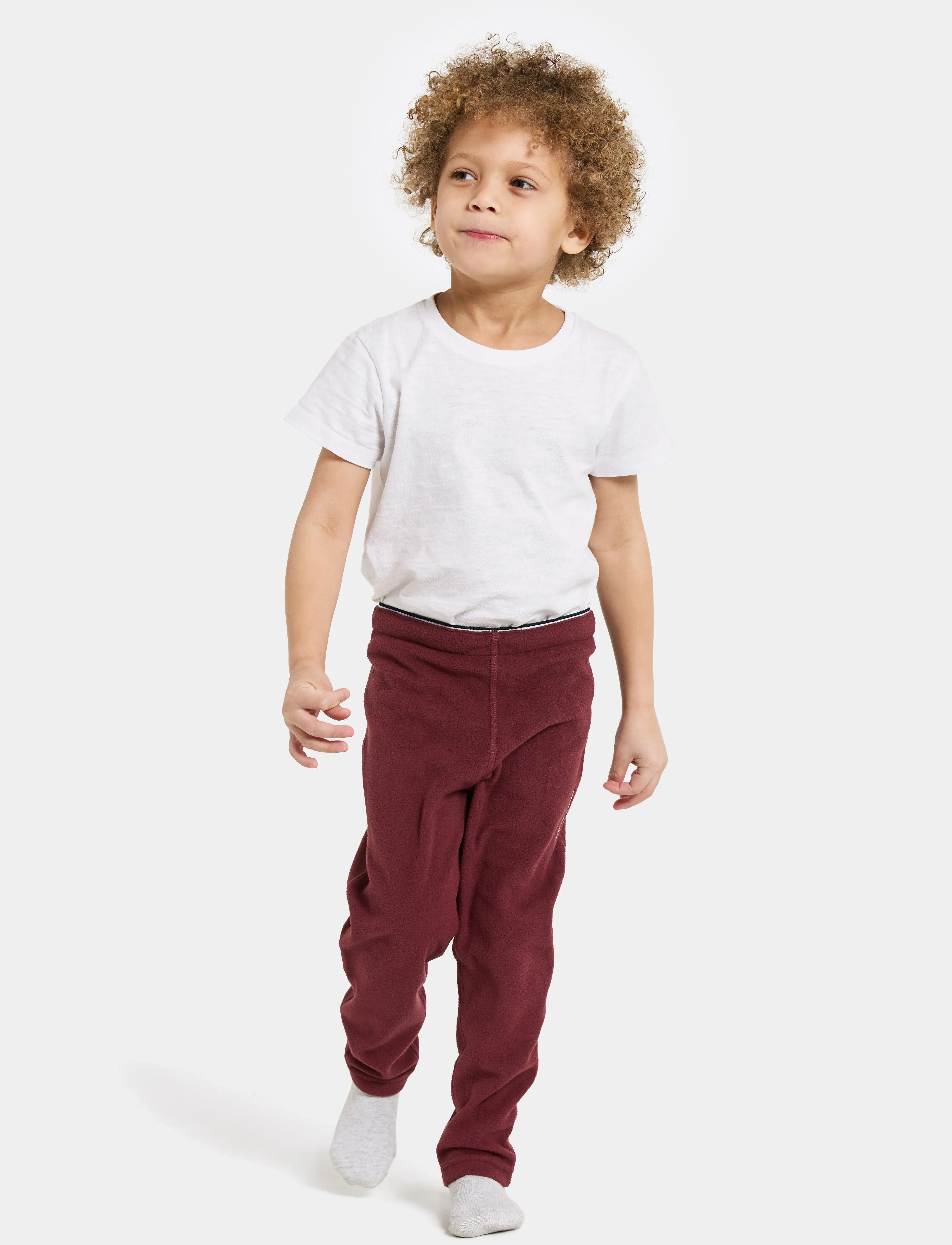 Didriksons - MONTE KIDS PANTS 9 - fritidsbukser - anemon red - 3