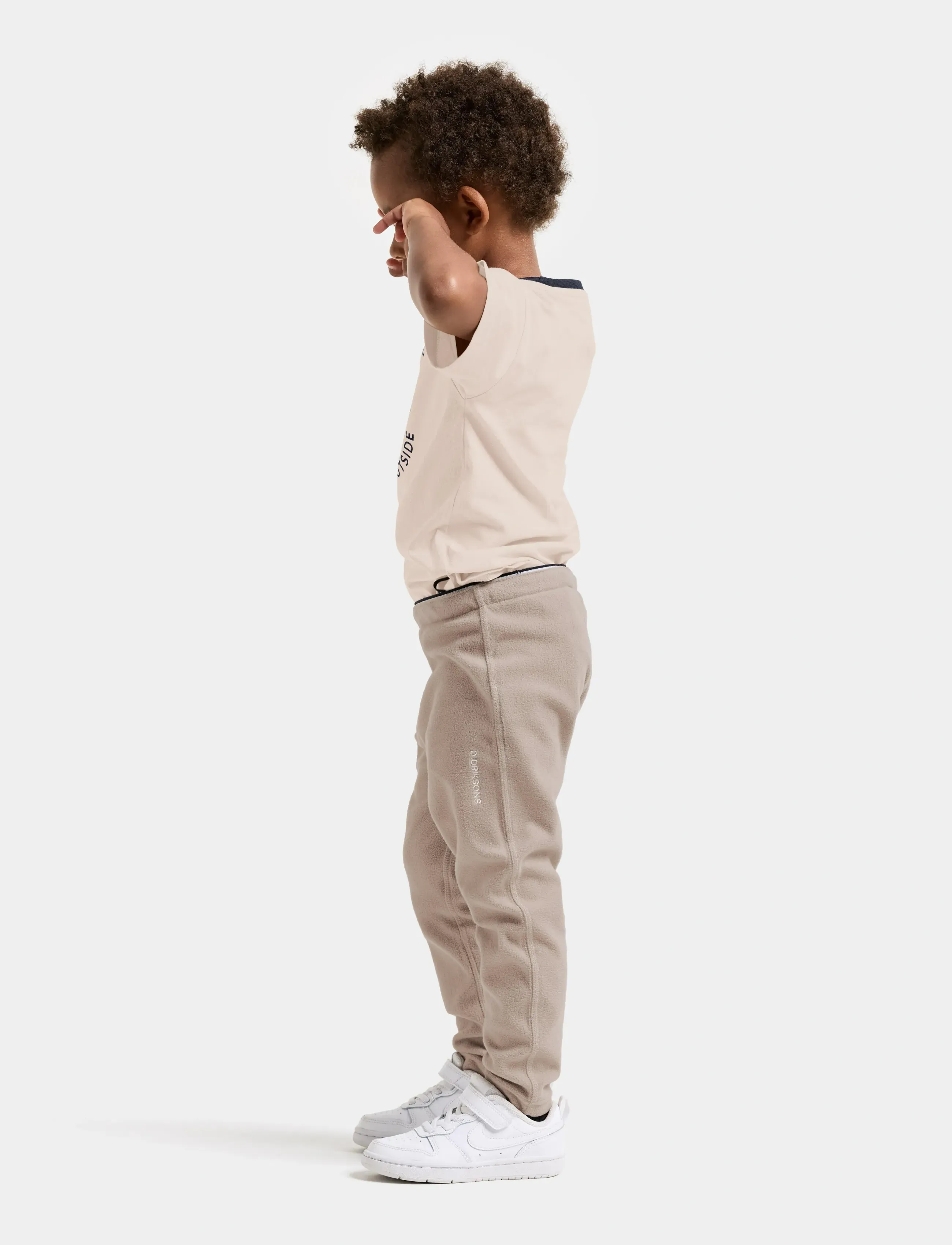 Didriksons - MONTE KIDS PANTS 9 - sweatpants - beach beige - 5