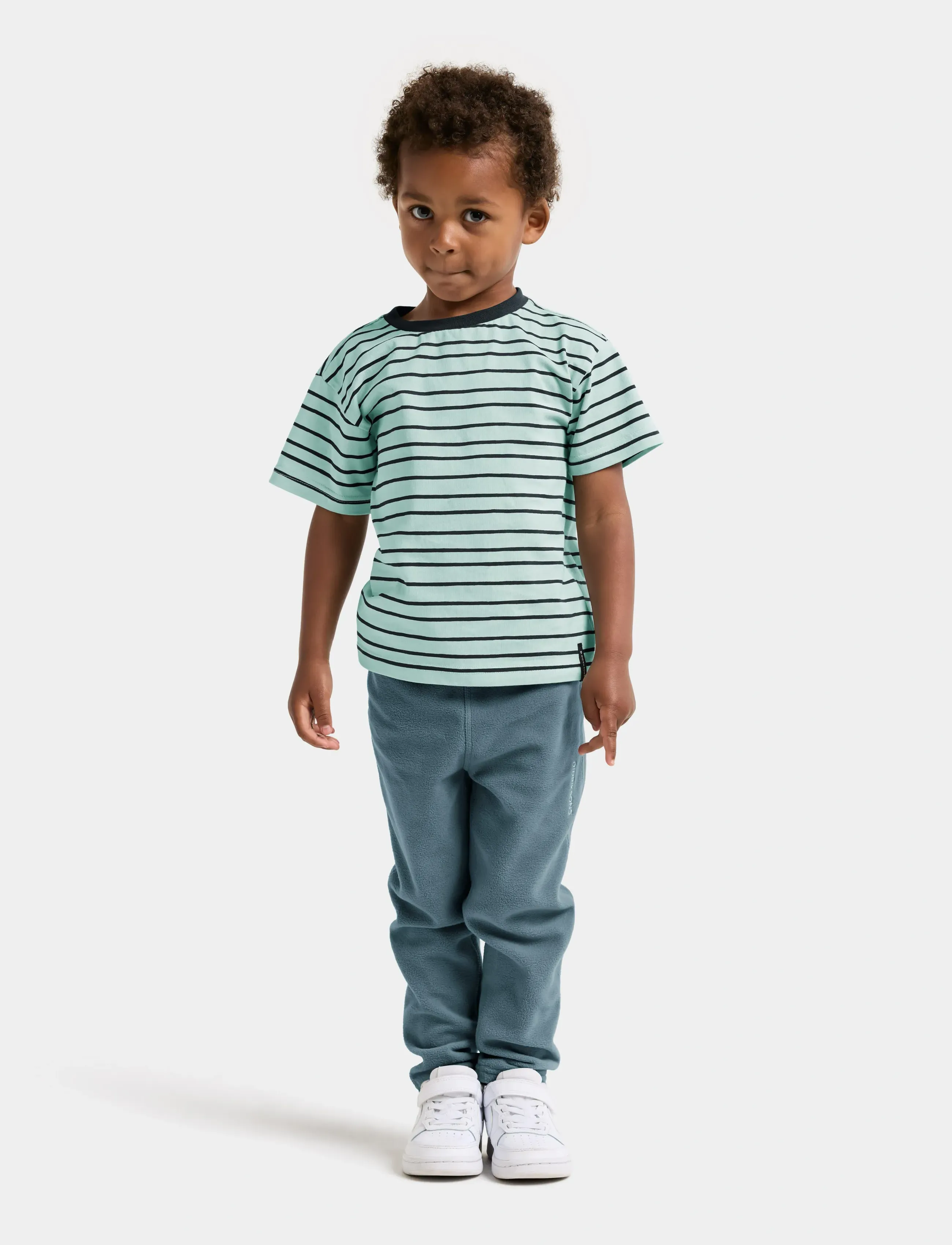 Didriksons - MONTE KIDS PANTS 9 - sweatpants - factory blue - 3
