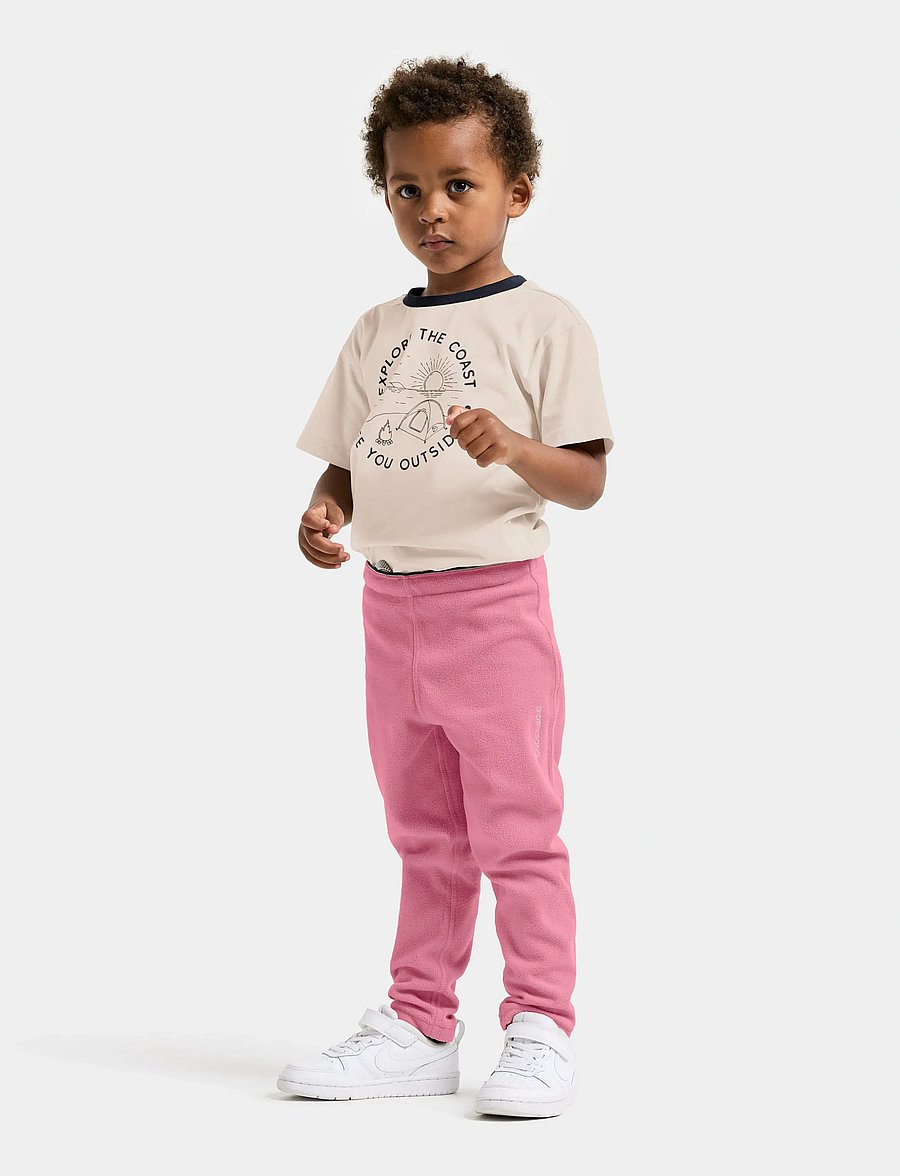 Didriksons - MONTE KIDS PANTS 9 - sweatpants - heather pink - 3
