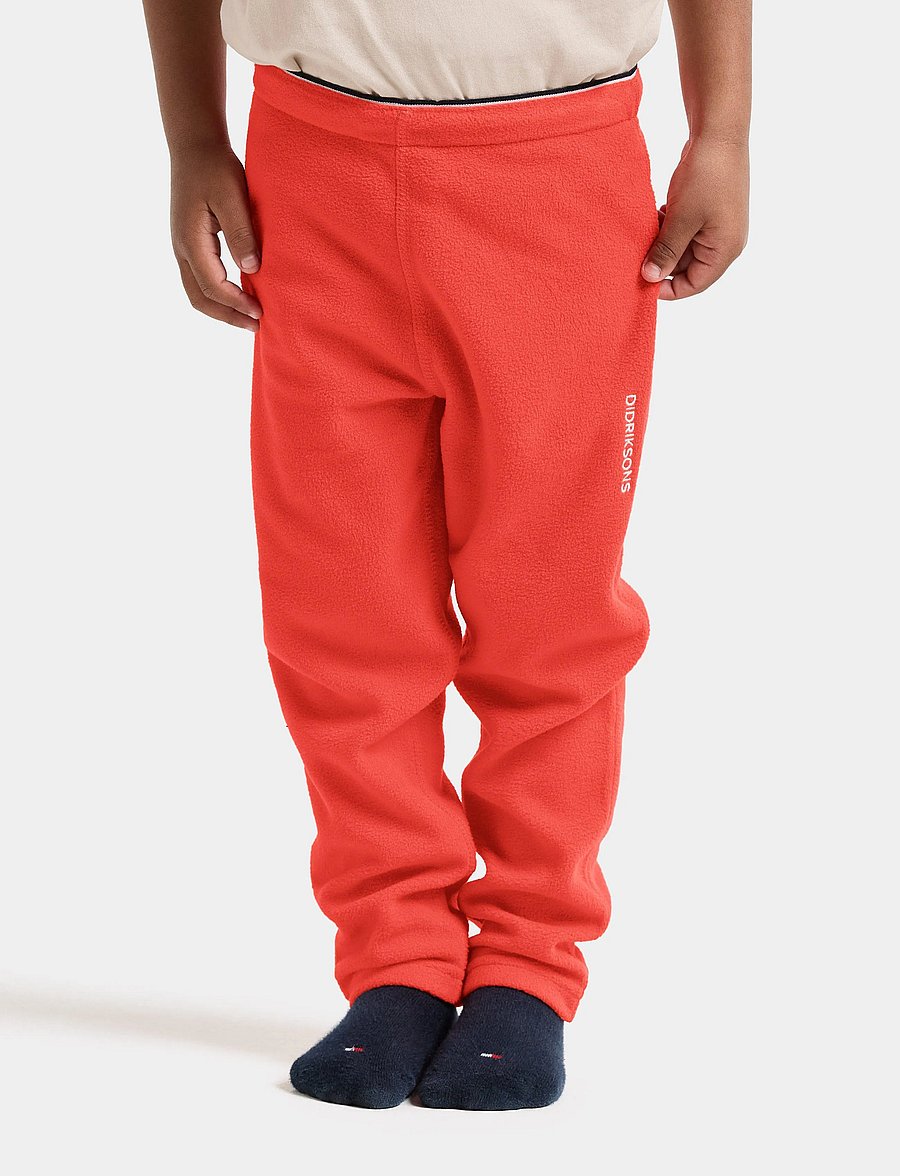 Didriksons - MONTE KIDS PANTS 9 - sweatpants - paprika - 0