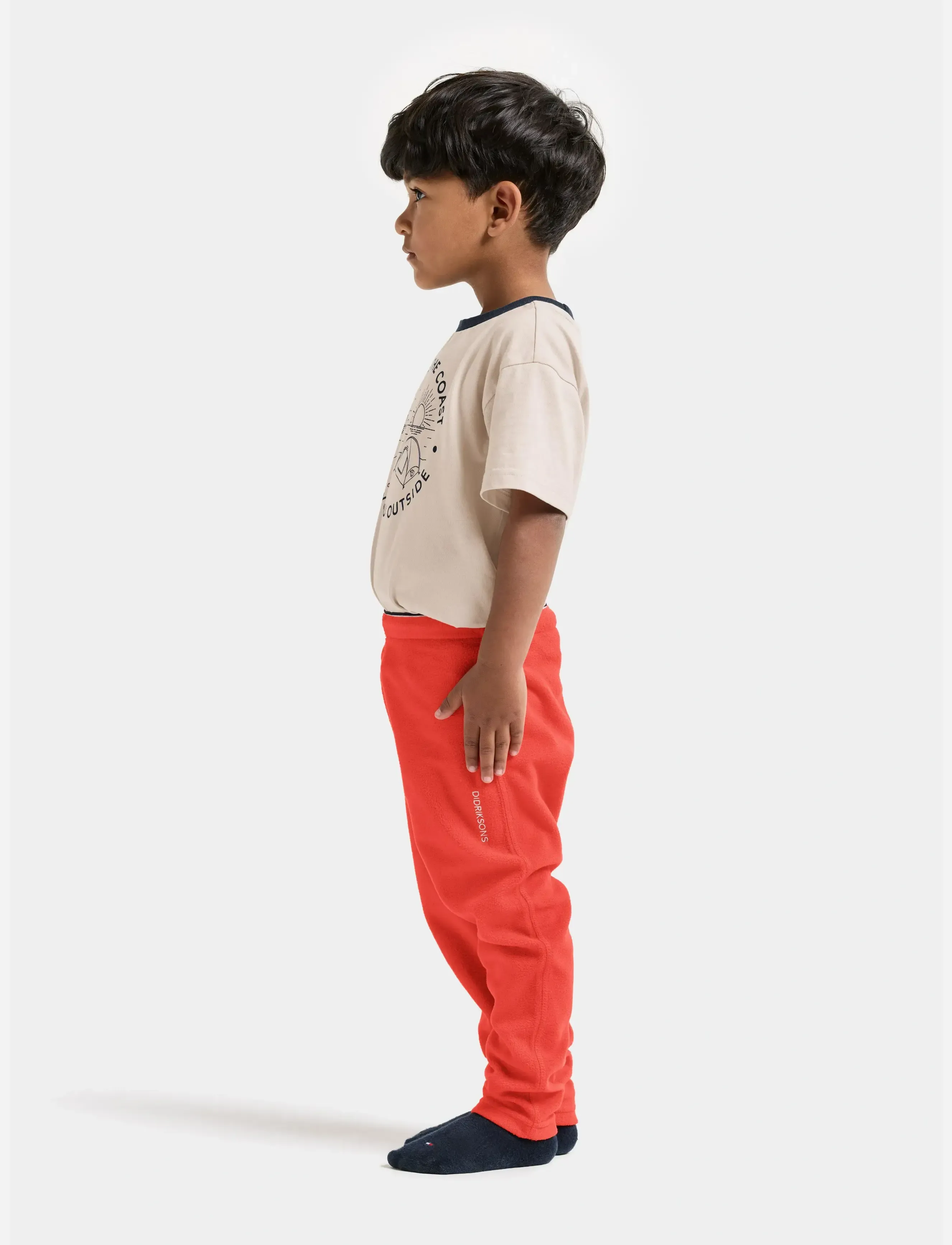 Didriksons - MONTE KIDS PANTS 9 - sweatpants - paprika - 5