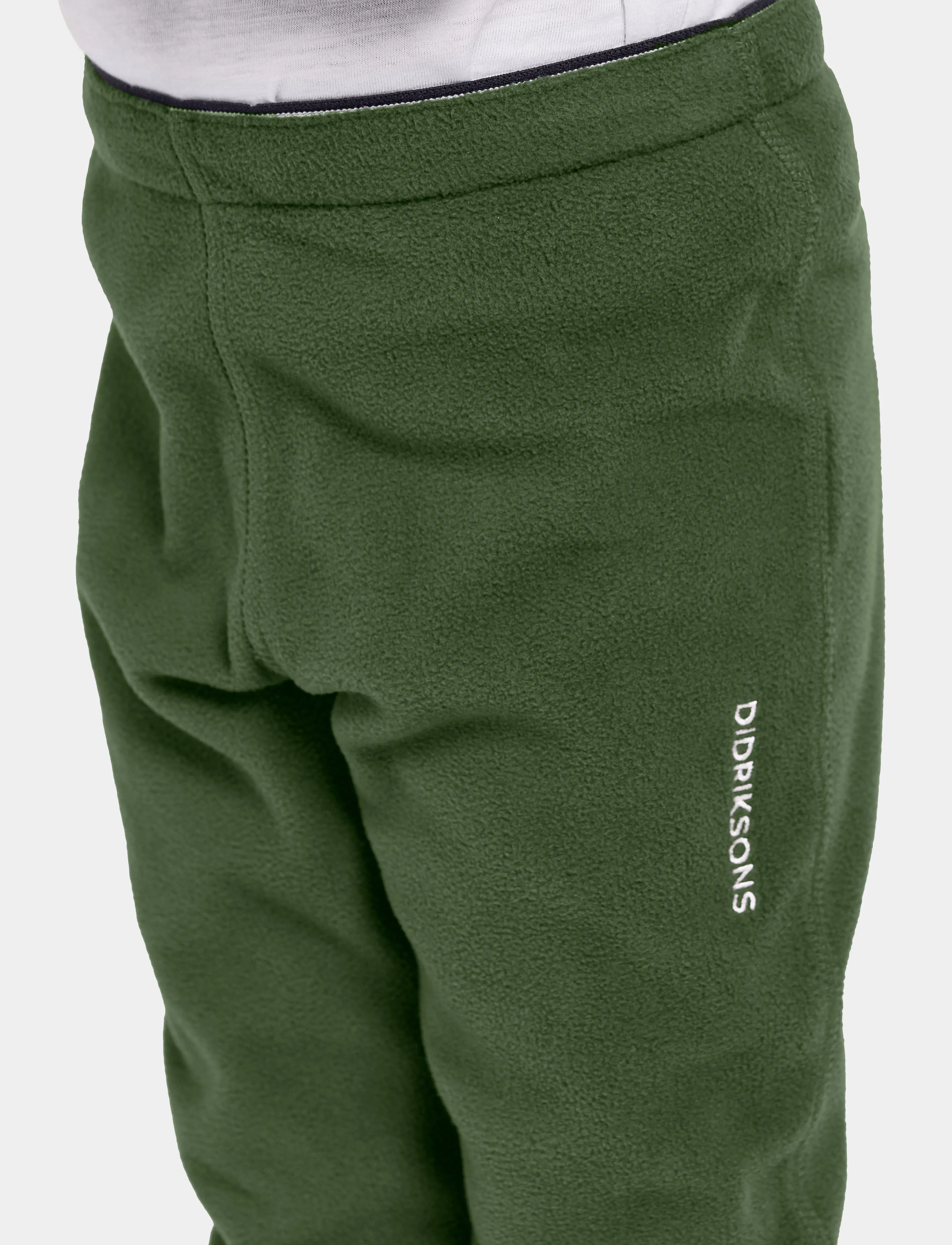 Didriksons - MONTE KIDS PANTS 9 - outdoor pants - pine green - 4