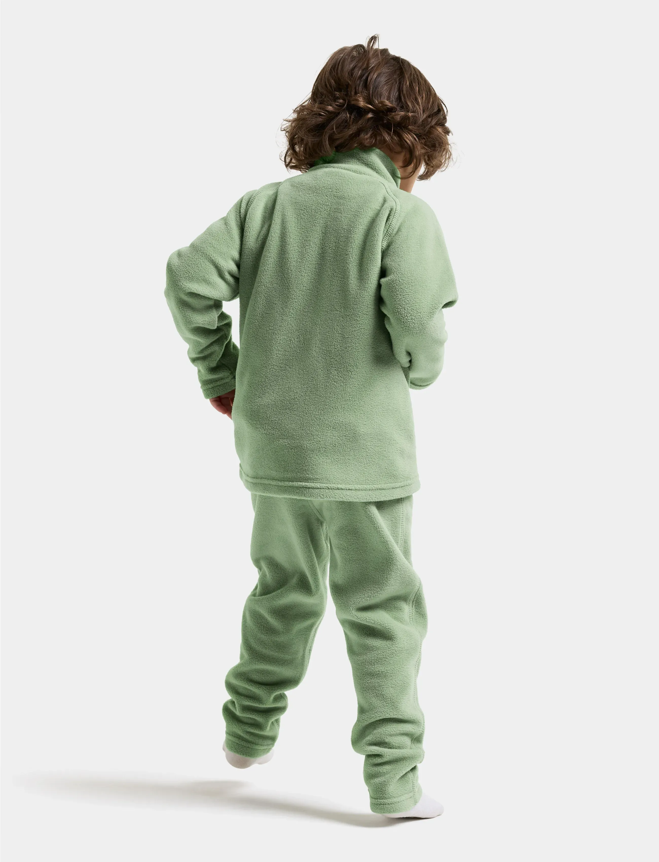 Didriksons - Monte Kids' Pants - isolierte hosen - sage green - 4