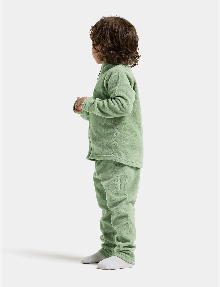 Didriksons - Monte Kids' Pants - isolierte hosen - sage green - 5