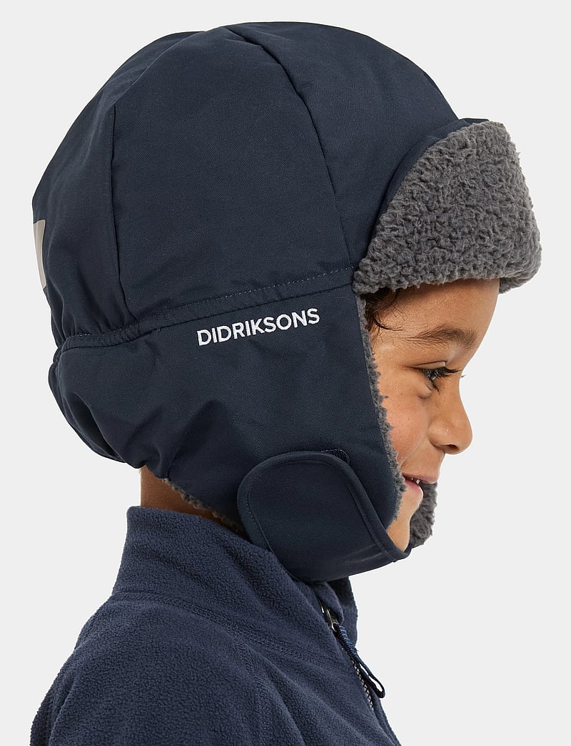 Didriksons - BIGGLES CAP 6 - vintermössor - navy - 3