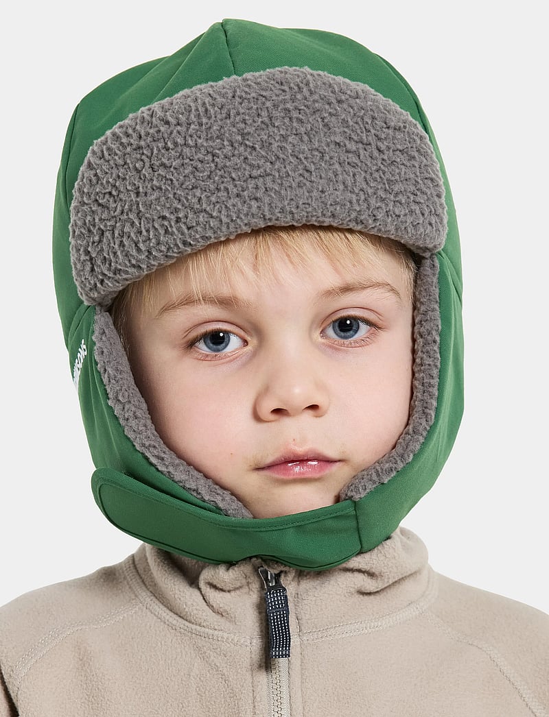 Didriksons - BIGGLES CAP 6 - talvemütsid - pine green - 0