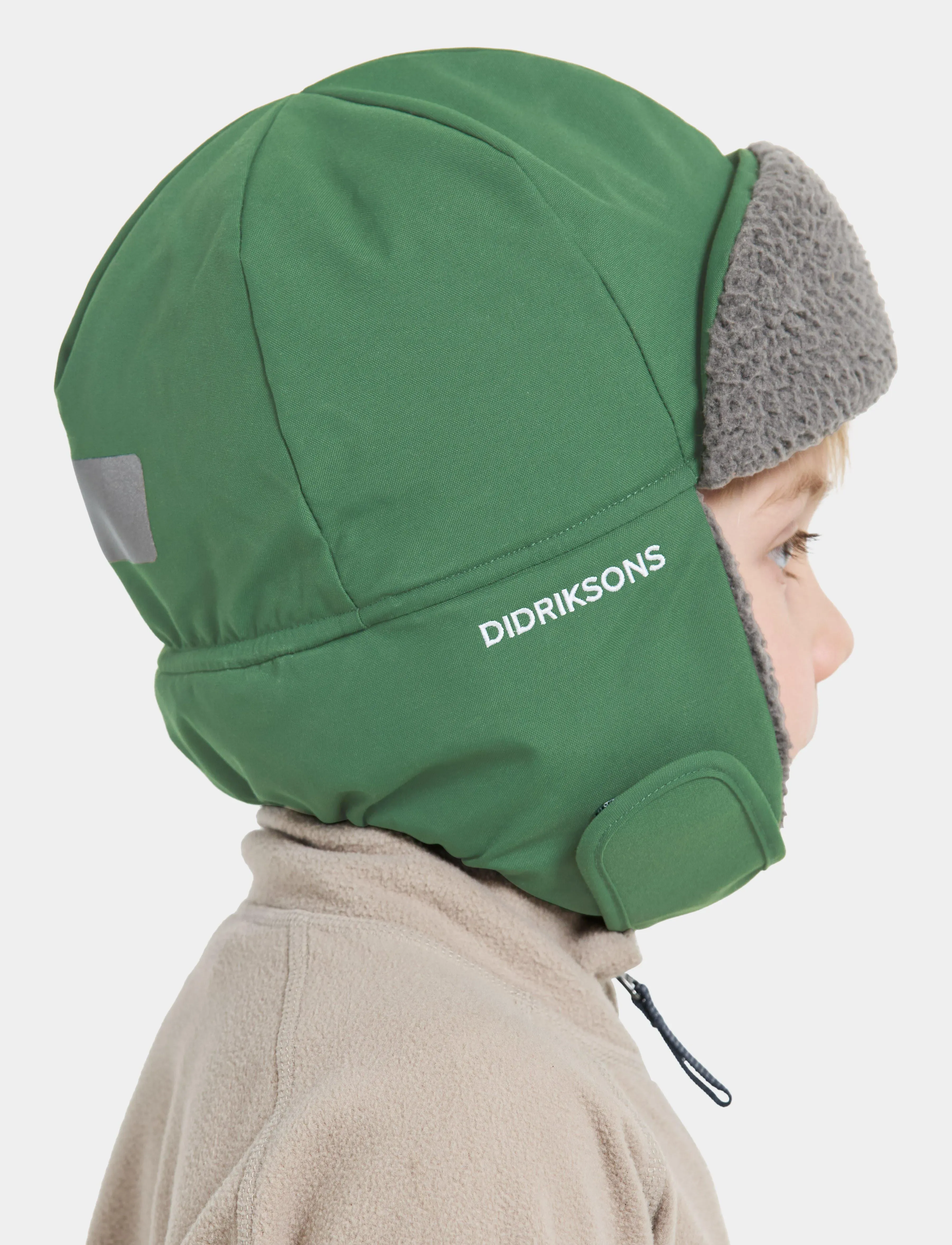 Didriksons - BIGGLES CAP 6 - pine green - 3