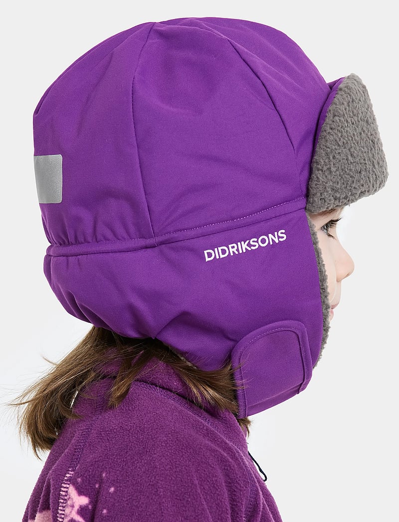 Didriksons - BIGGLES CAP 6 - talvemütsid - royal purple - 3