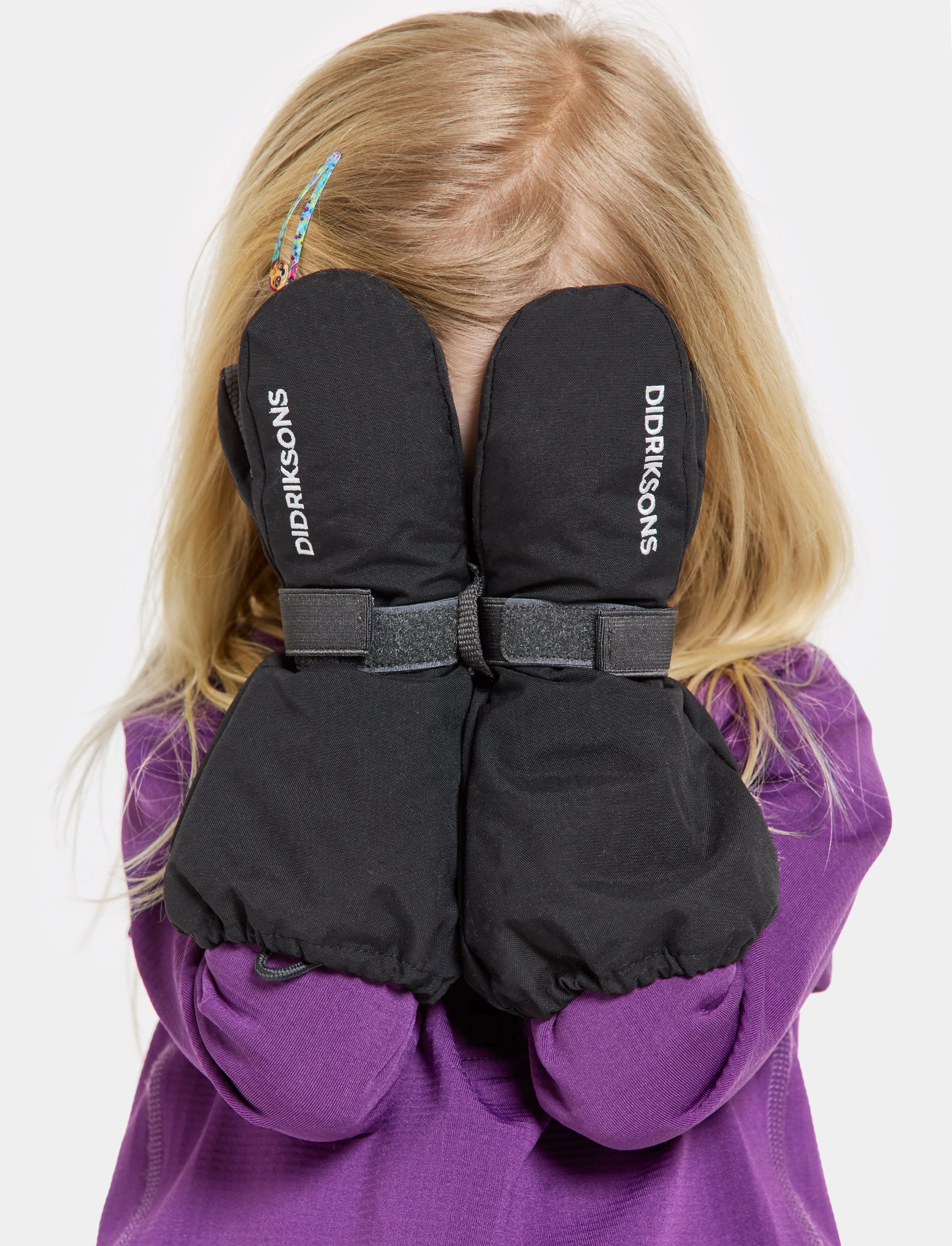 Didriksons - BIGGLES MITTEN 7 - regnvantar - black - 4