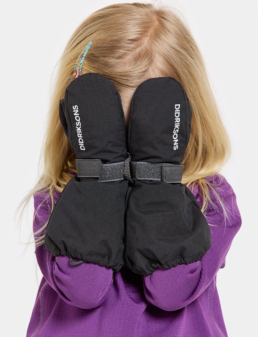 Didriksons - BIGGLES MITTEN 7 - regnvantar - black - 4